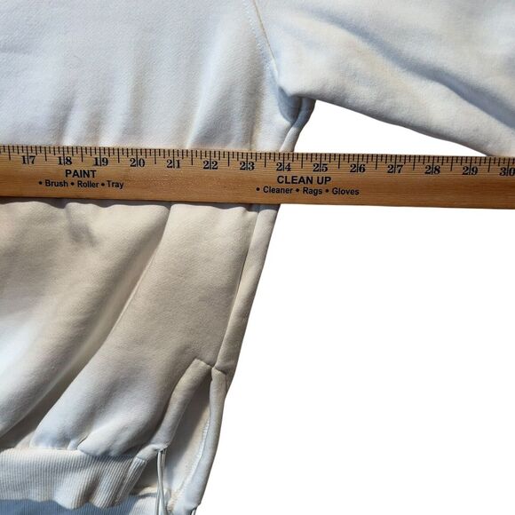 Peko 3D Sweatshirt White/Silver Angel Wings Sweet Peko Size S (See Measurements) - Picture 13 of 13